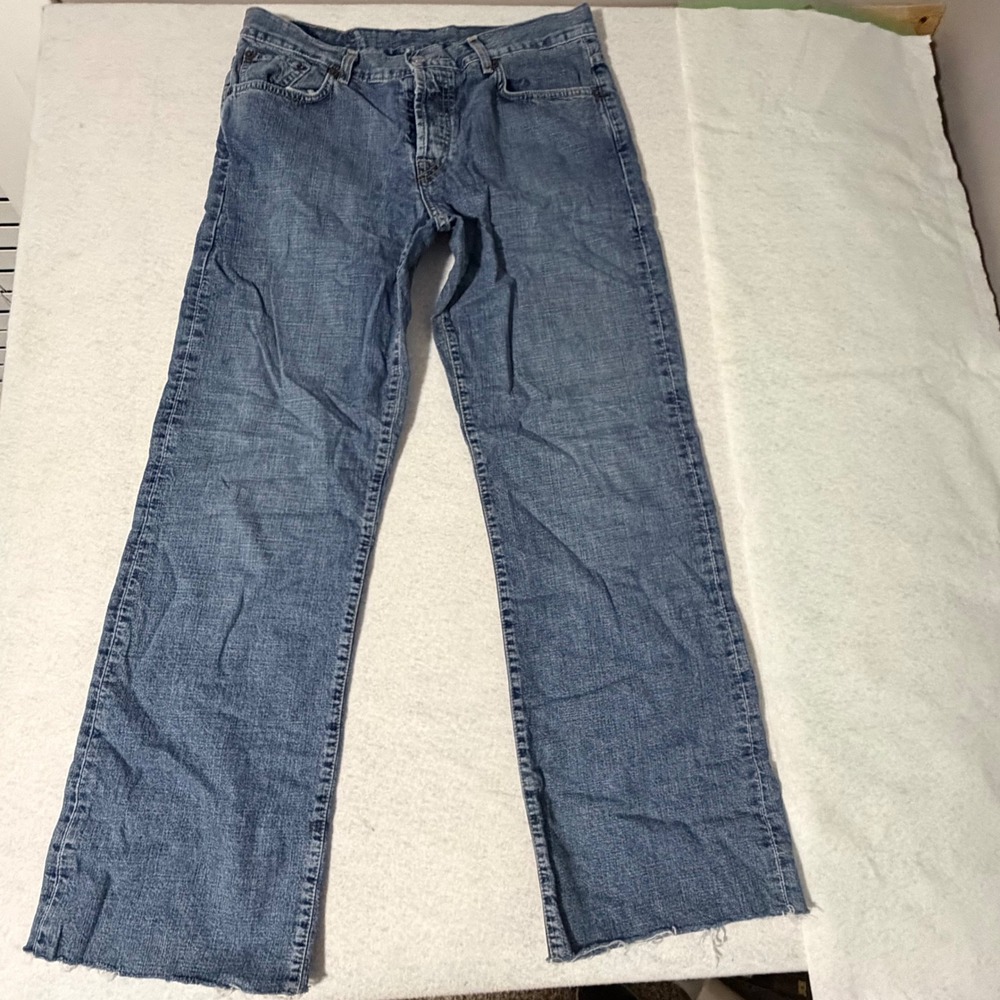 Lucky Brand Easy Rider 55 Jeans 10/30 Medium Wash Straight Leg Button Fly USA